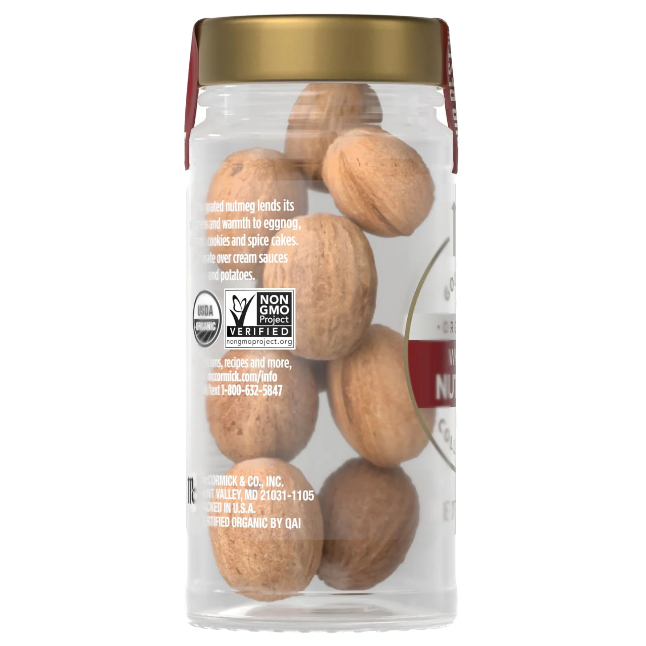 McCormick Gourmet™ Organic Whole Nutmeg, 1.5 oz - Image 18