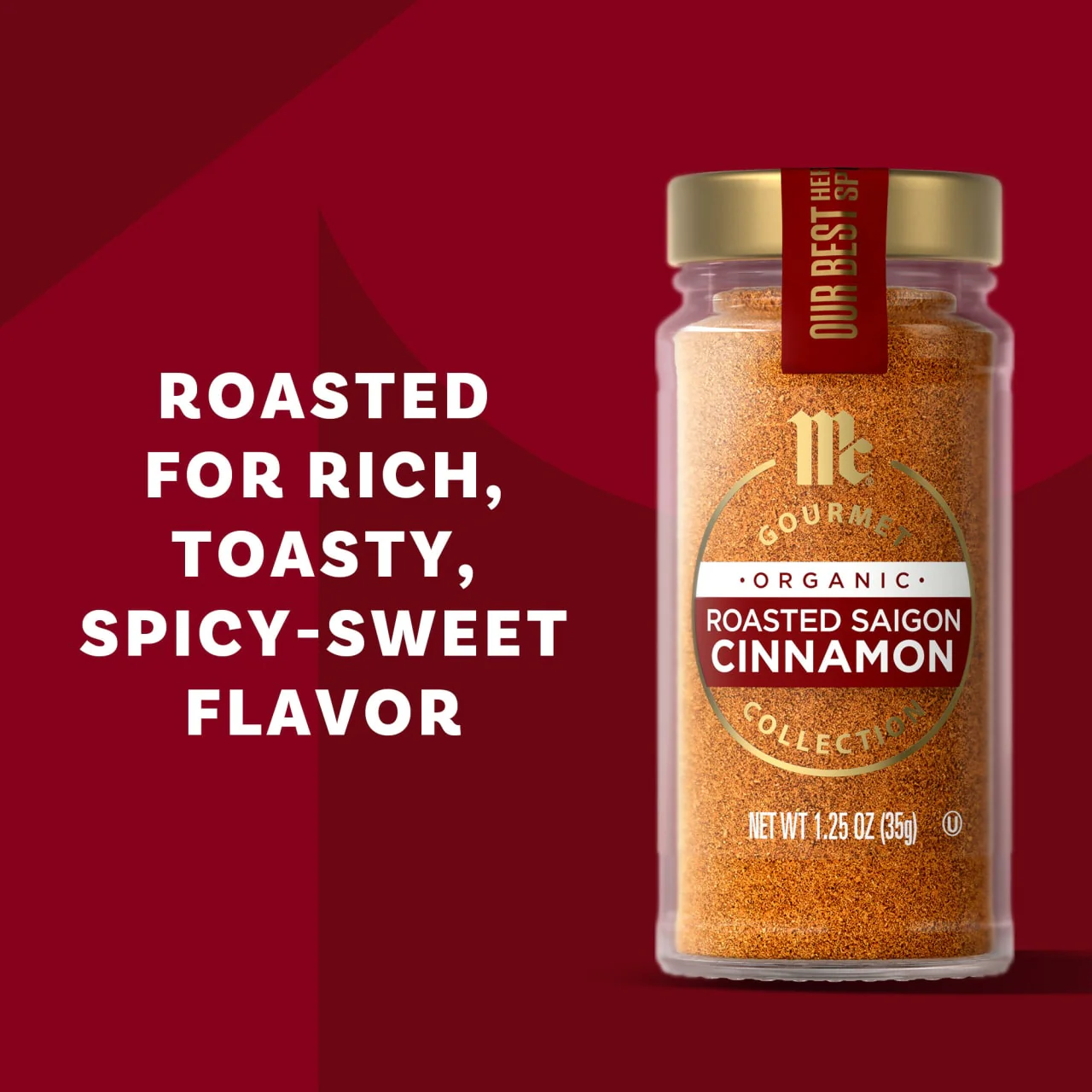 McCormick Gourmet™ Roasted Saigon Cinnamon, 1.25 oz - Image 11