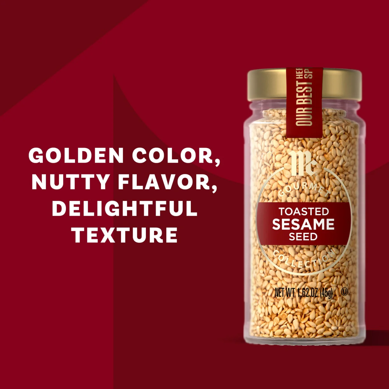 McCormick Gourmet™ Toasted Sesame Seed, 1.62 oz - Image 10