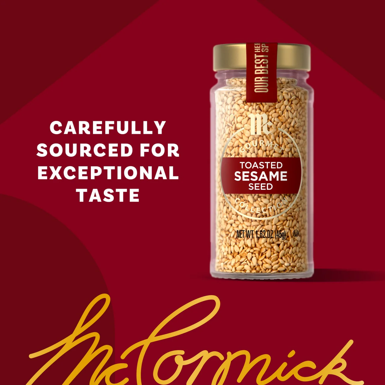 McCormick Gourmet™ Toasted Sesame Seed, 1.62 oz - Image 4