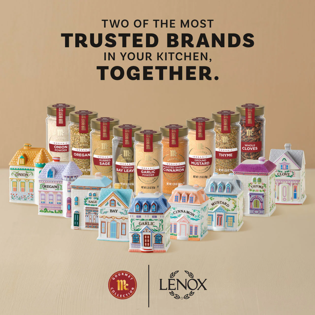 The McCormick Gourmet™ Collection & Lenox Spice Village Set of 9 - Image 9