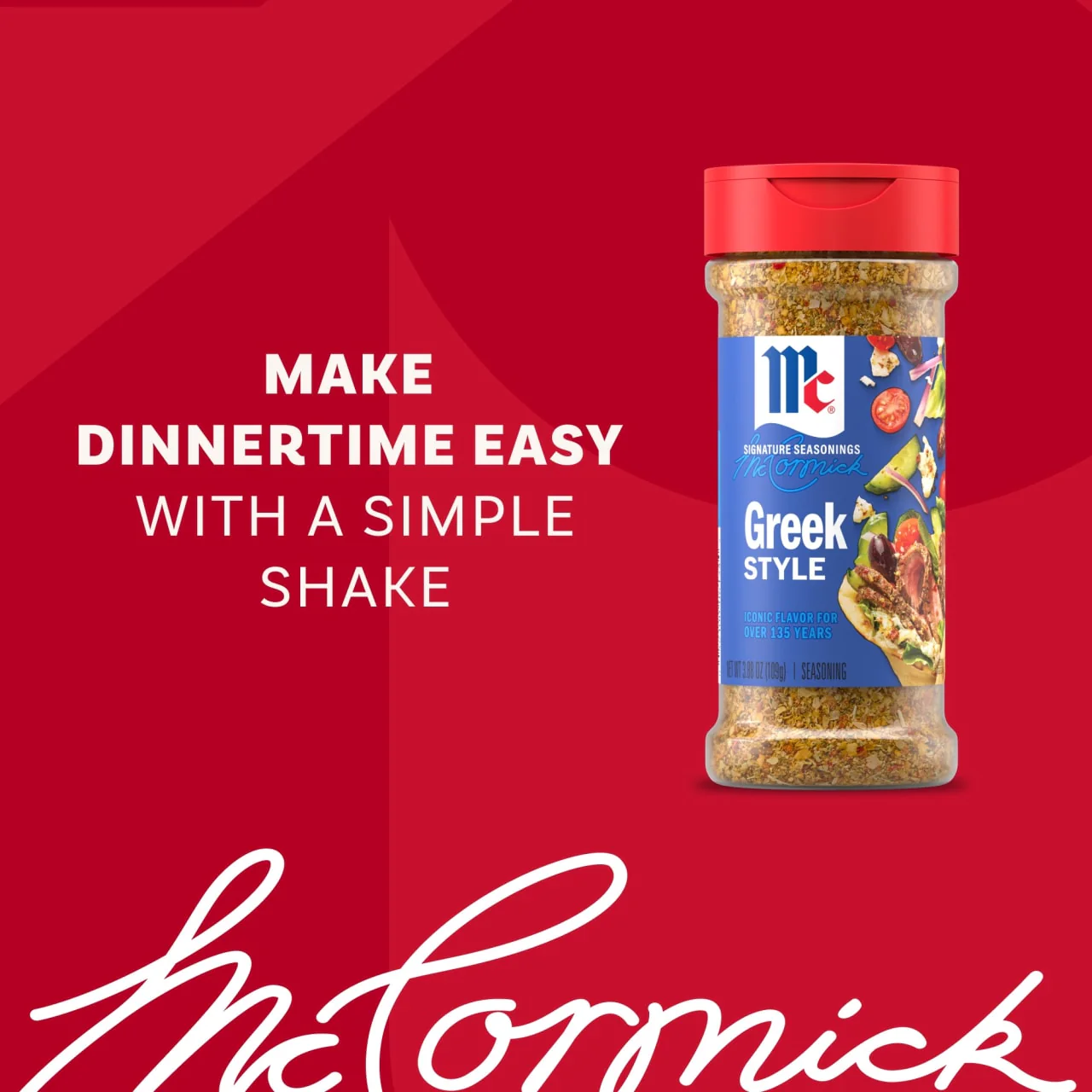 McCormick® Greek Style Seasoning, 3.88 oz - Image 12