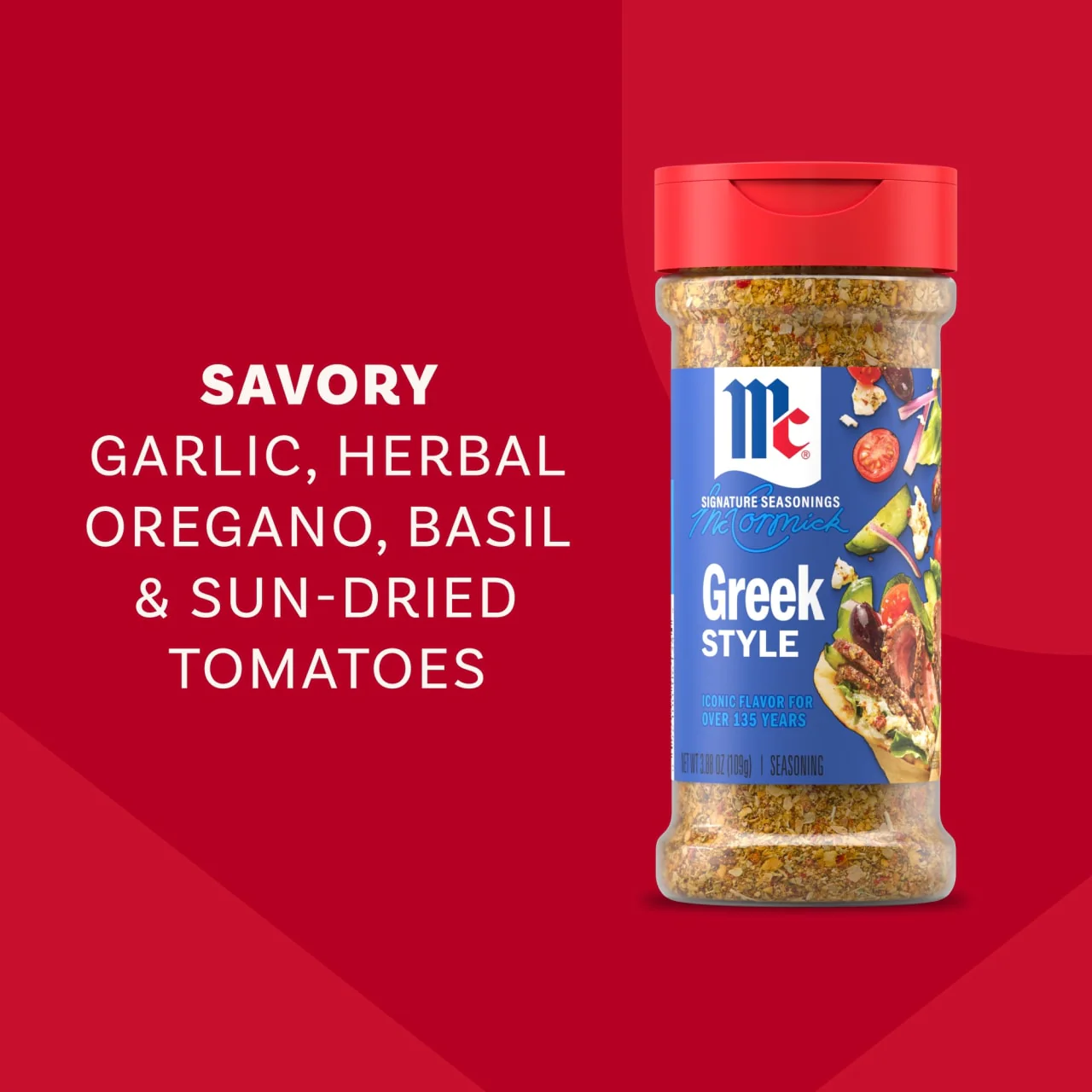 McCormick® Greek Style Seasoning, 3.88 oz - Image 3