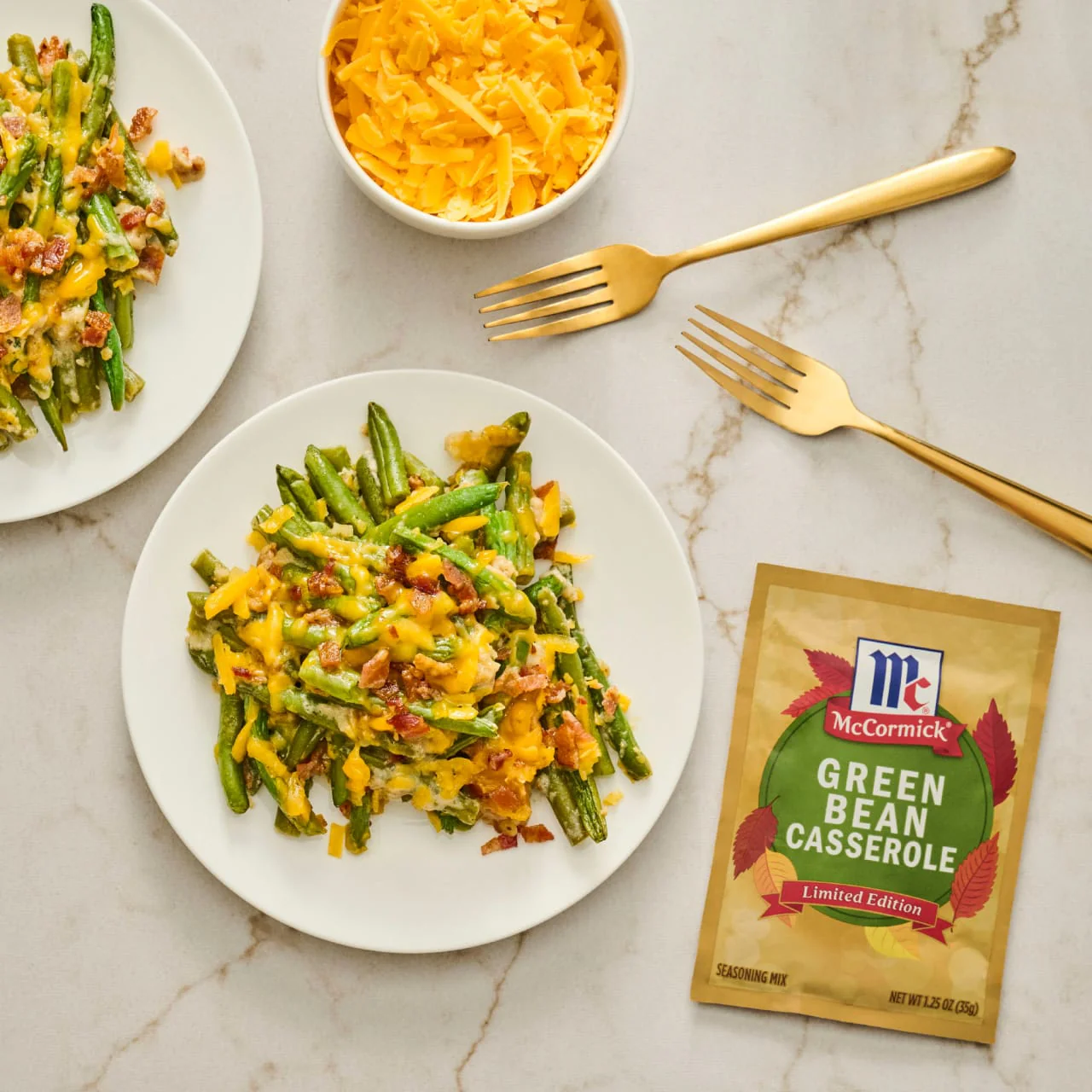 McCormick® Green Bean Casserole Seasoning Mix, 1.25 oz (6-Pack) - Image 13