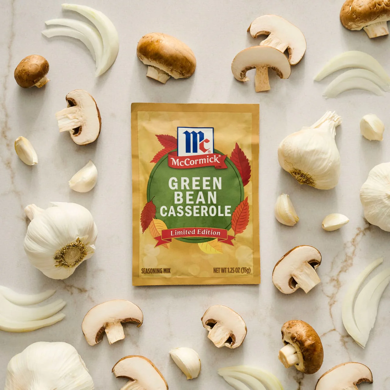 McCormick® Green Bean Casserole Seasoning Mix, 1.25 oz (6-Pack) - Image 7