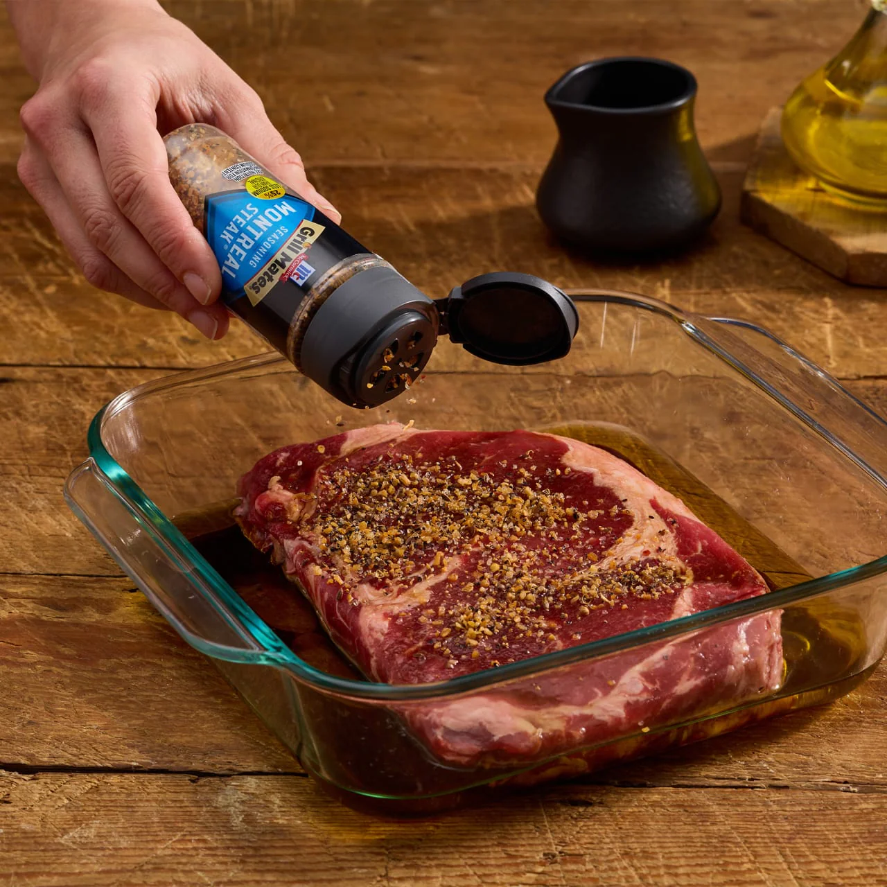 McCormick® Grill Mates® 25% Less Sodium Montreal Steak Seasoning, 3.18 oz - Image 6