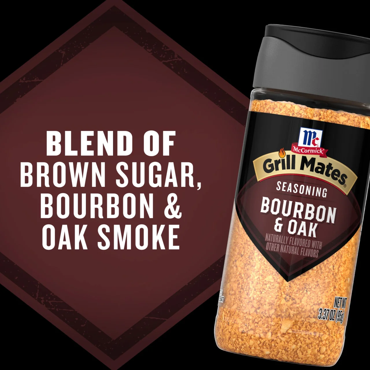 McCormick® GRILL MATES® Bourbon & Oak Seasoning, 3.37 oz - Image 18
