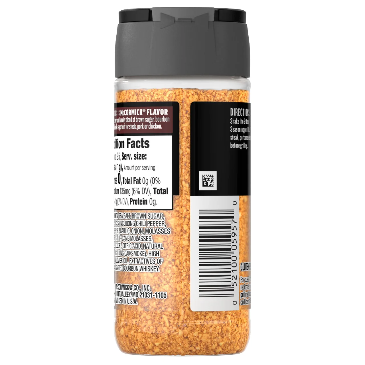 McCormick® GRILL MATES® Bourbon & Oak Seasoning, 3.37 oz - Image 21