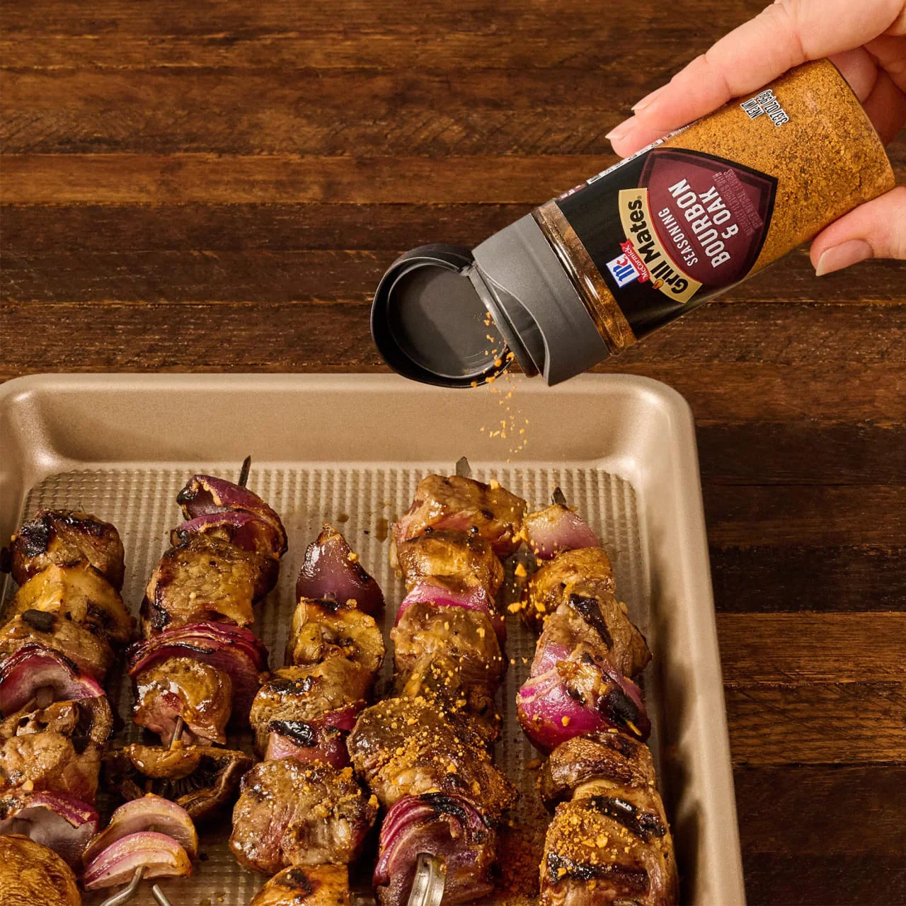 McCormick® GRILL MATES® Bourbon & Oak Seasoning, 3.37 oz - Image 5
