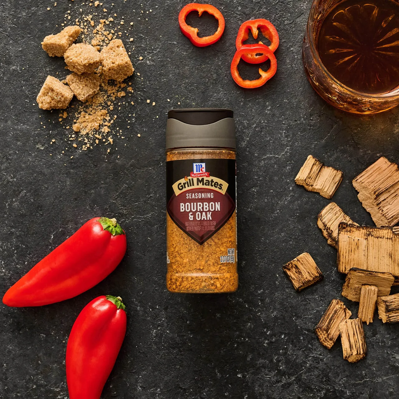McCormick® GRILL MATES® Bourbon & Oak Seasoning, 3.37 oz - Image 7
