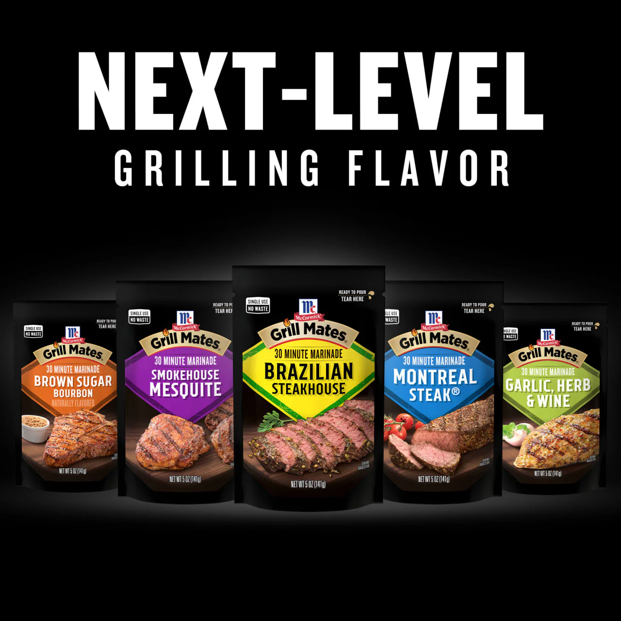 McCormick® Grill Mates® Brazilian Steakhouse Marinade, 5 oz (6-Pack) - Image 12