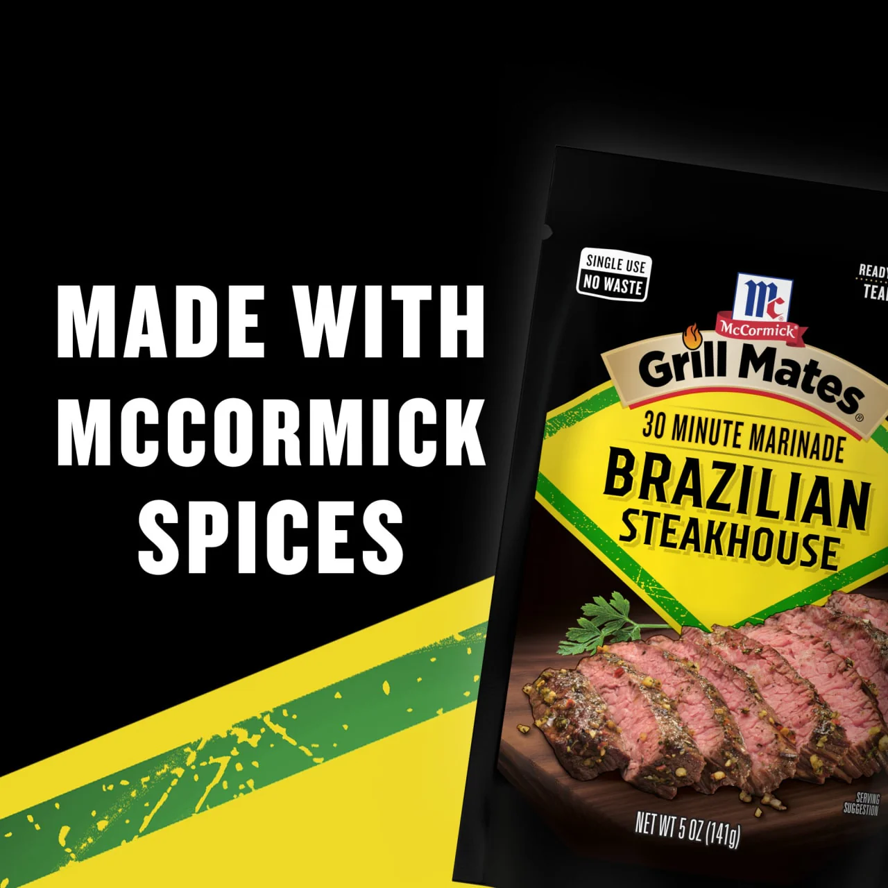 McCormick® Grill Mates® Brazilian Steakhouse Marinade, 5 oz (6-Pack) - Image 20