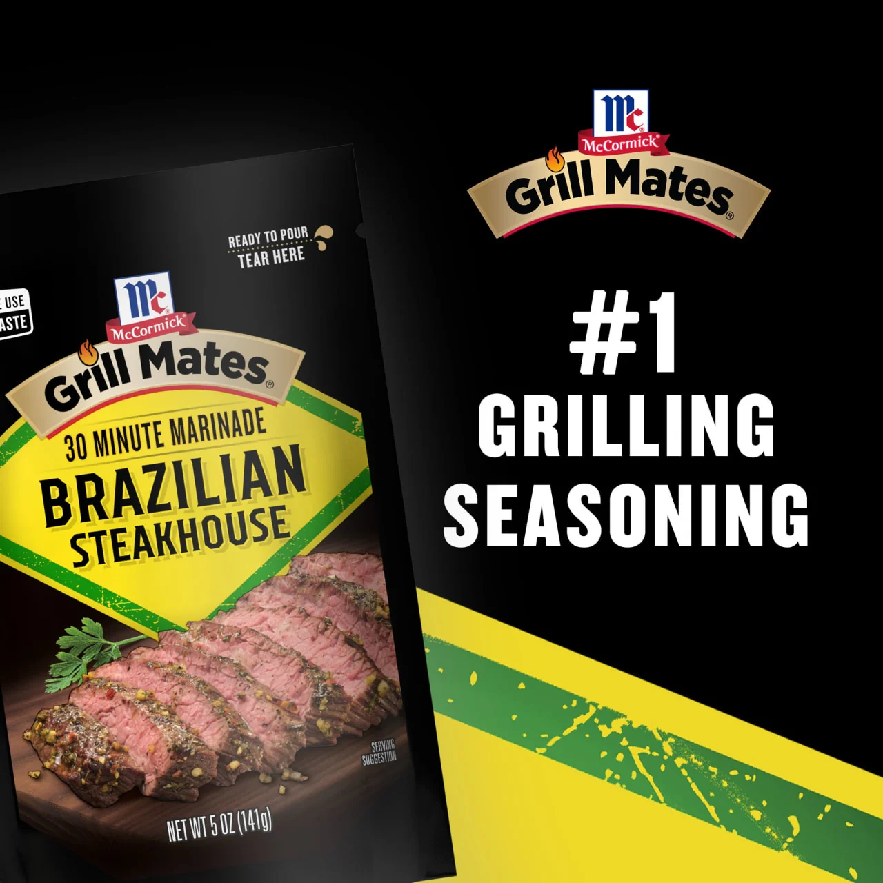 McCormick® Grill Mates® Brazilian Steakhouse Marinade, 5 oz (6-Pack) - Image 8