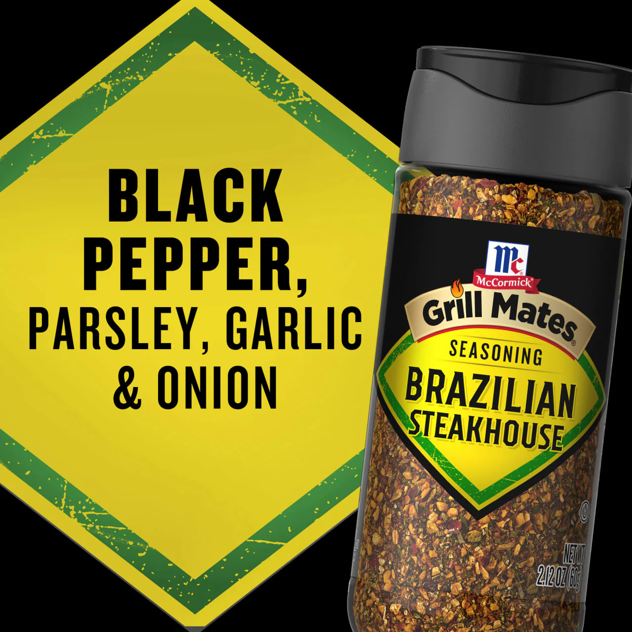 McCormick® Grill Mates® Brazilian Steakhouse Seasoning, 2.12 oz - Image 4