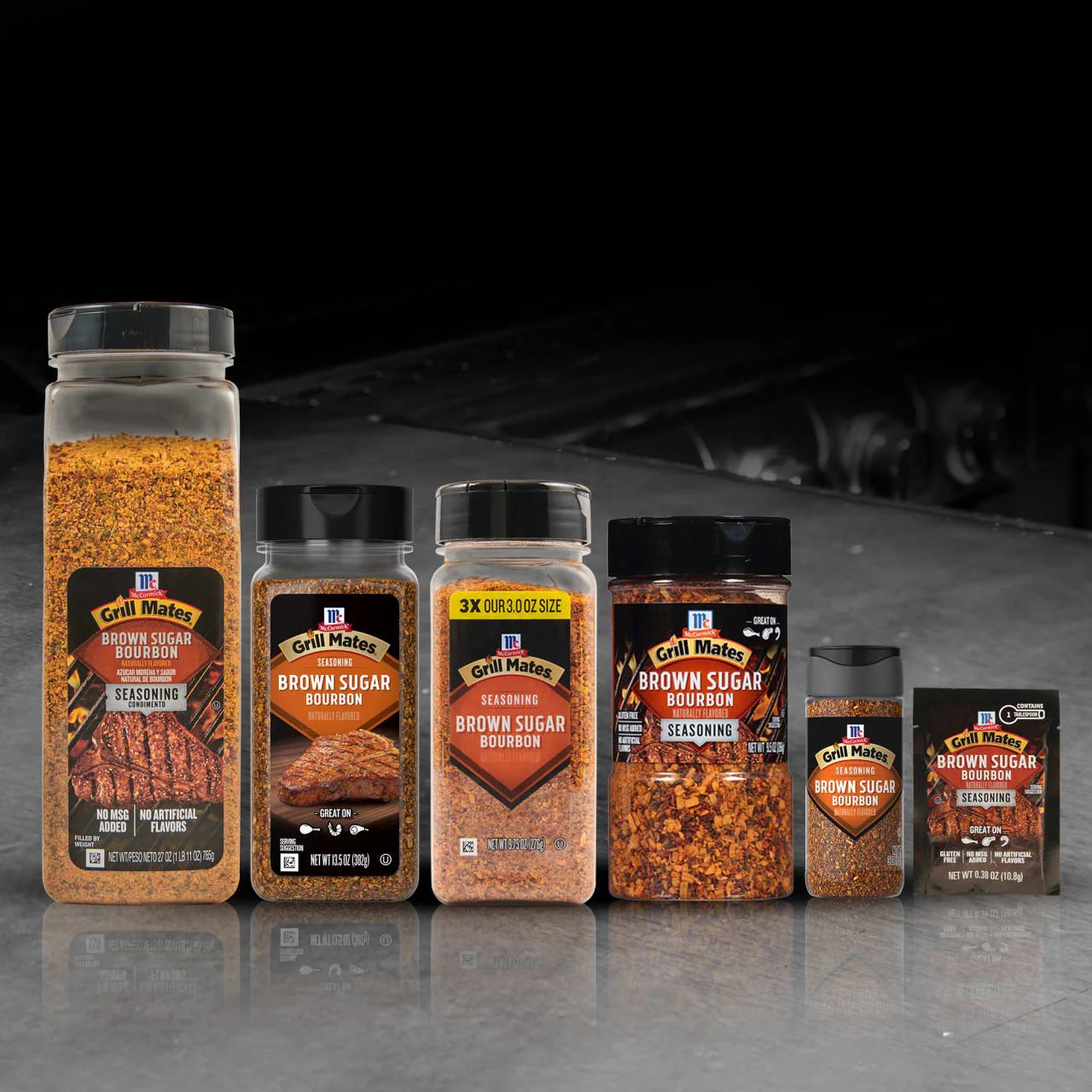 McCormick® Grill Mates® Brown Sugar Bourbon Seasoning, 3 oz - Image 20