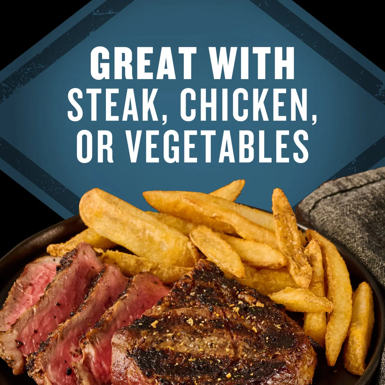 McCormick® GRILL MATES® Cracked Peppercorn & Worcestershire Seasoning, 2.75 oz - Image 16