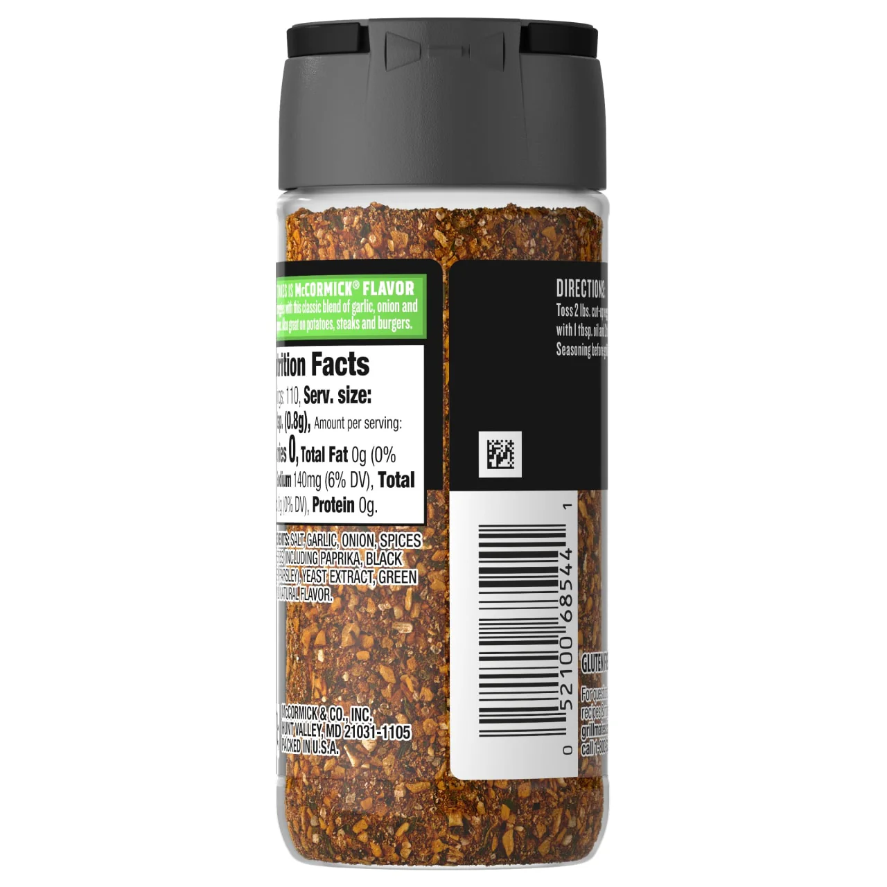 McCormick® Grill Mates® Garden Vegetable Seasoning, 3.12 oz - Image 23