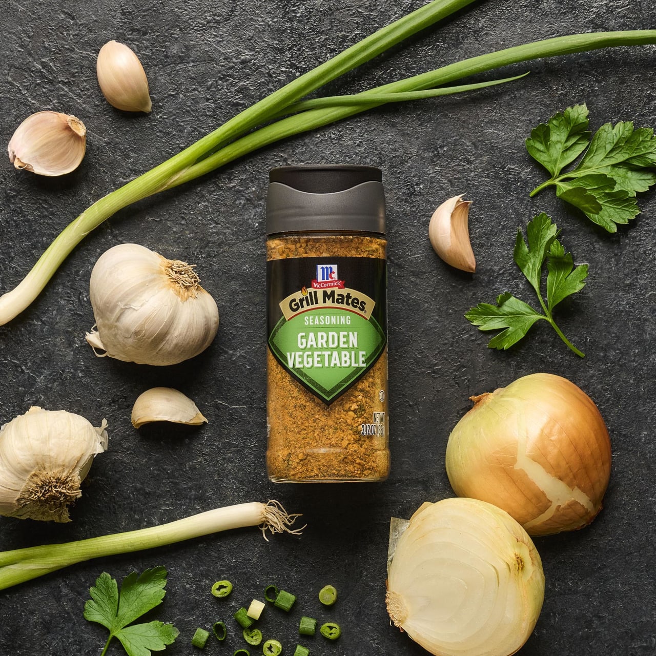 McCormick® Grill Mates® Garden Vegetable Seasoning, 3.12 oz - Image 8