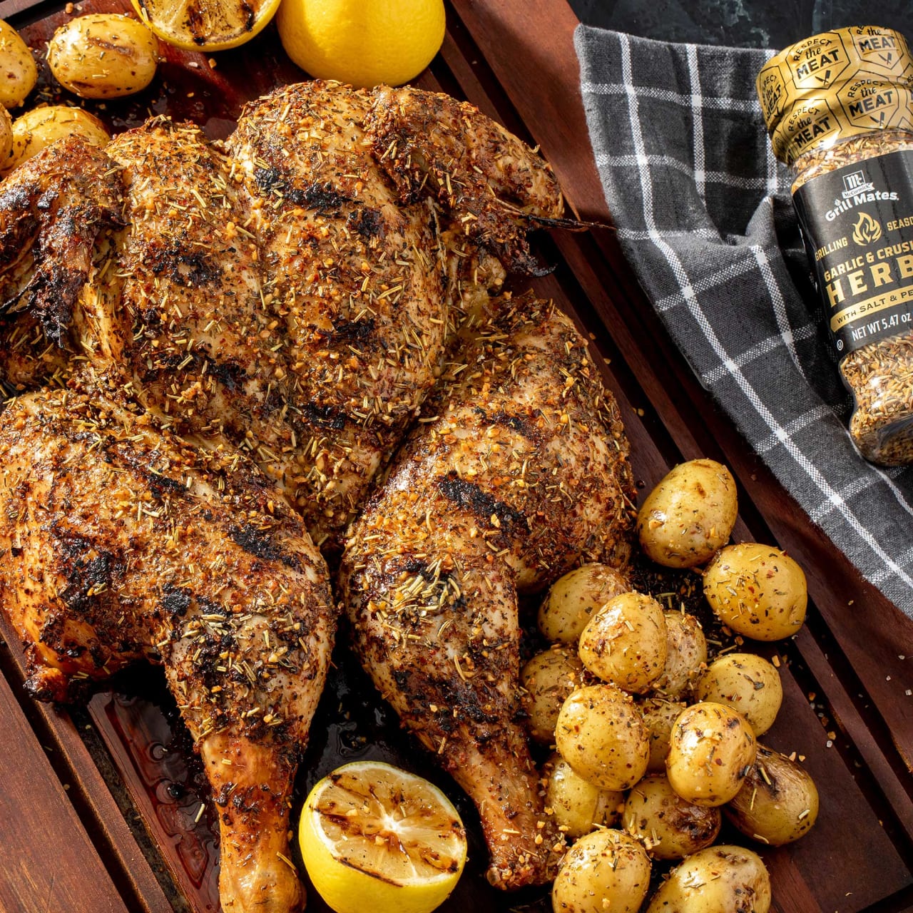 McCormick® Grill Mates® Garlic & Crushed Herbs Seasoning, 5.47 oz - Image 6