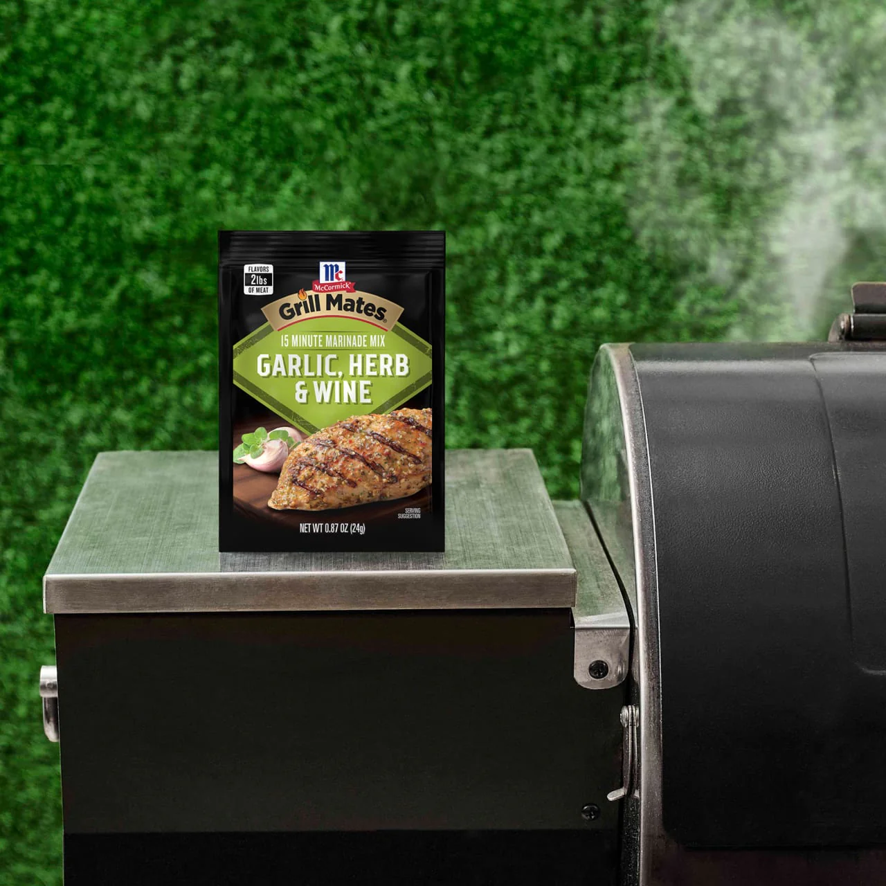 McCormick® Grill Mates® Garlic, Herb & Wine Marinade Seasoning Mix, 0.87 oz (6-Pack) - Image 18