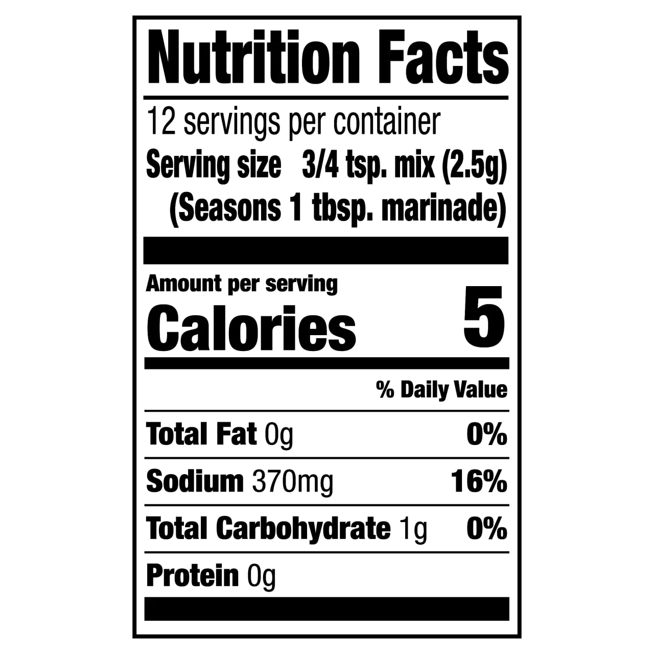 McCormick® Grill Mates® Griller's Choice Beef Marinade Mix, 1.12 oz (6-Pack) - Image 12