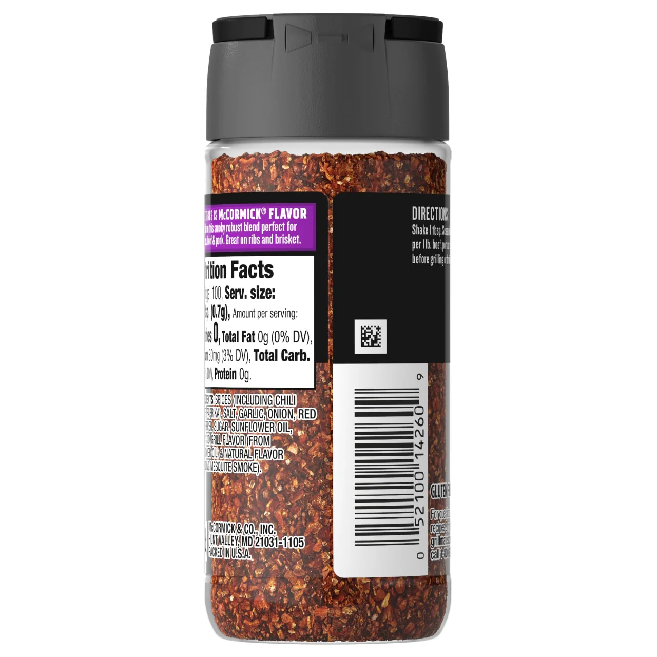 McCormick® Grill Mates® Mesquite Seasoning, 2.5 oz - Image 7