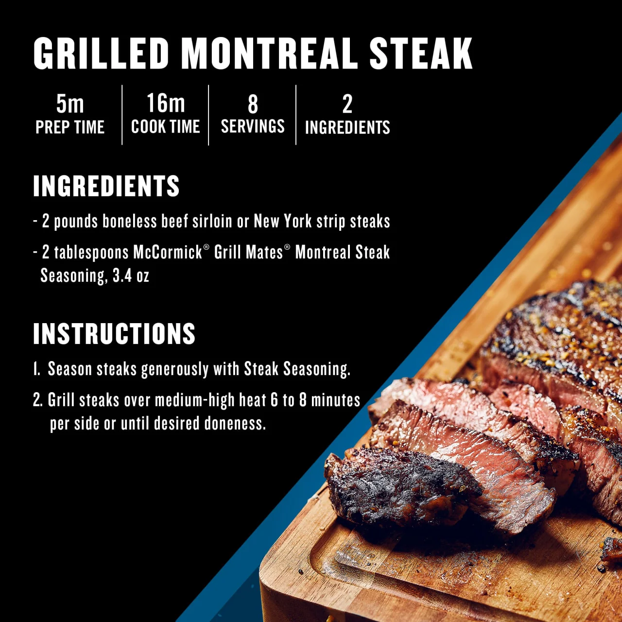 McCormick Grill Mates Montreal Steak Seasoning, 29 oz - Image 6