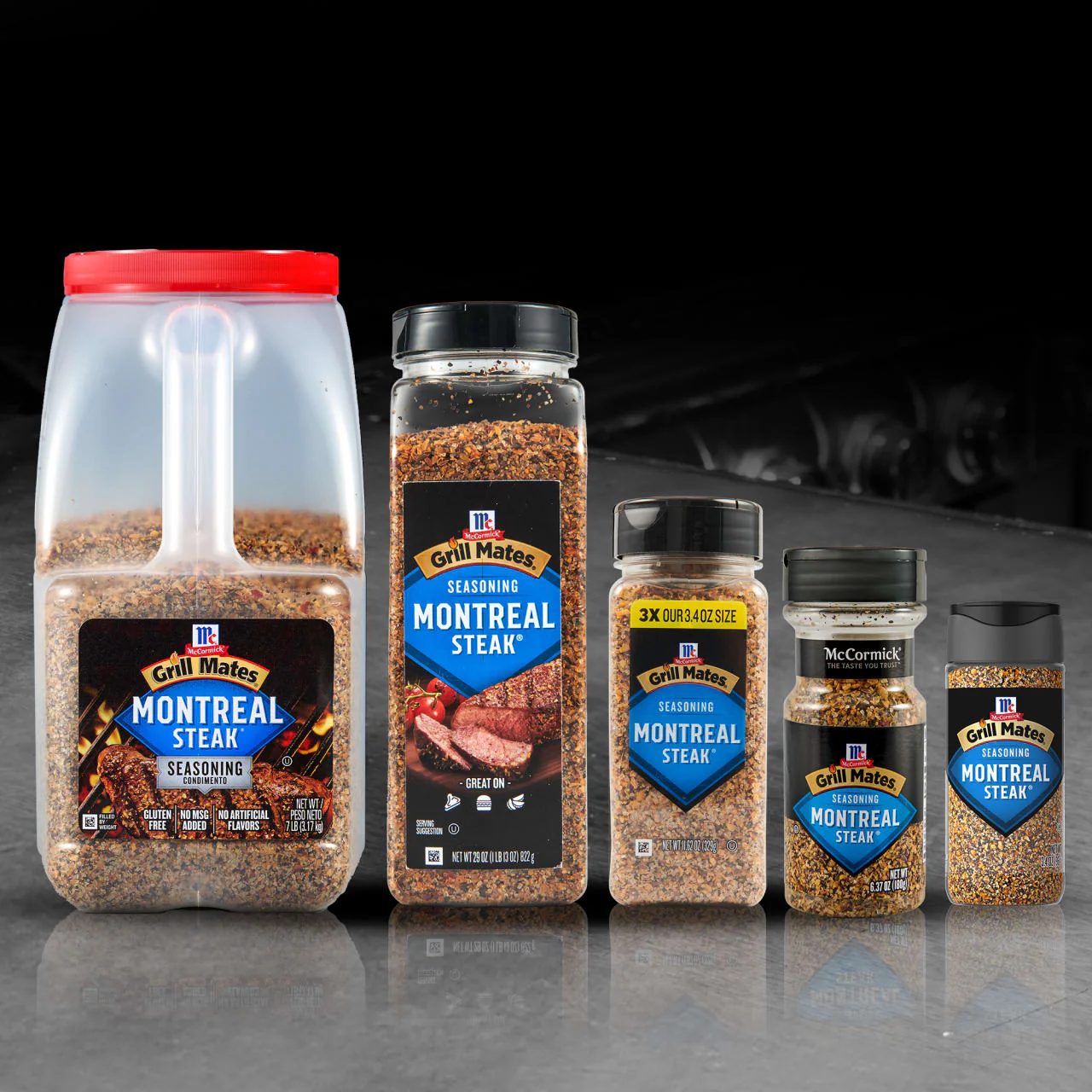 McCormick® Grill Mates® Montreal Steak Seasoning, 3.4 oz - Image 21