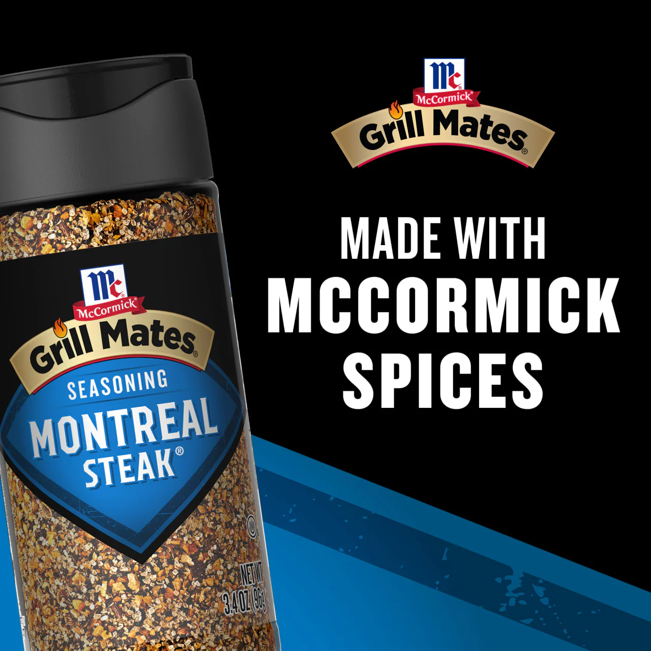 McCormick® Grill Mates® Montreal Steak Seasoning, 3.4 oz - Image 9