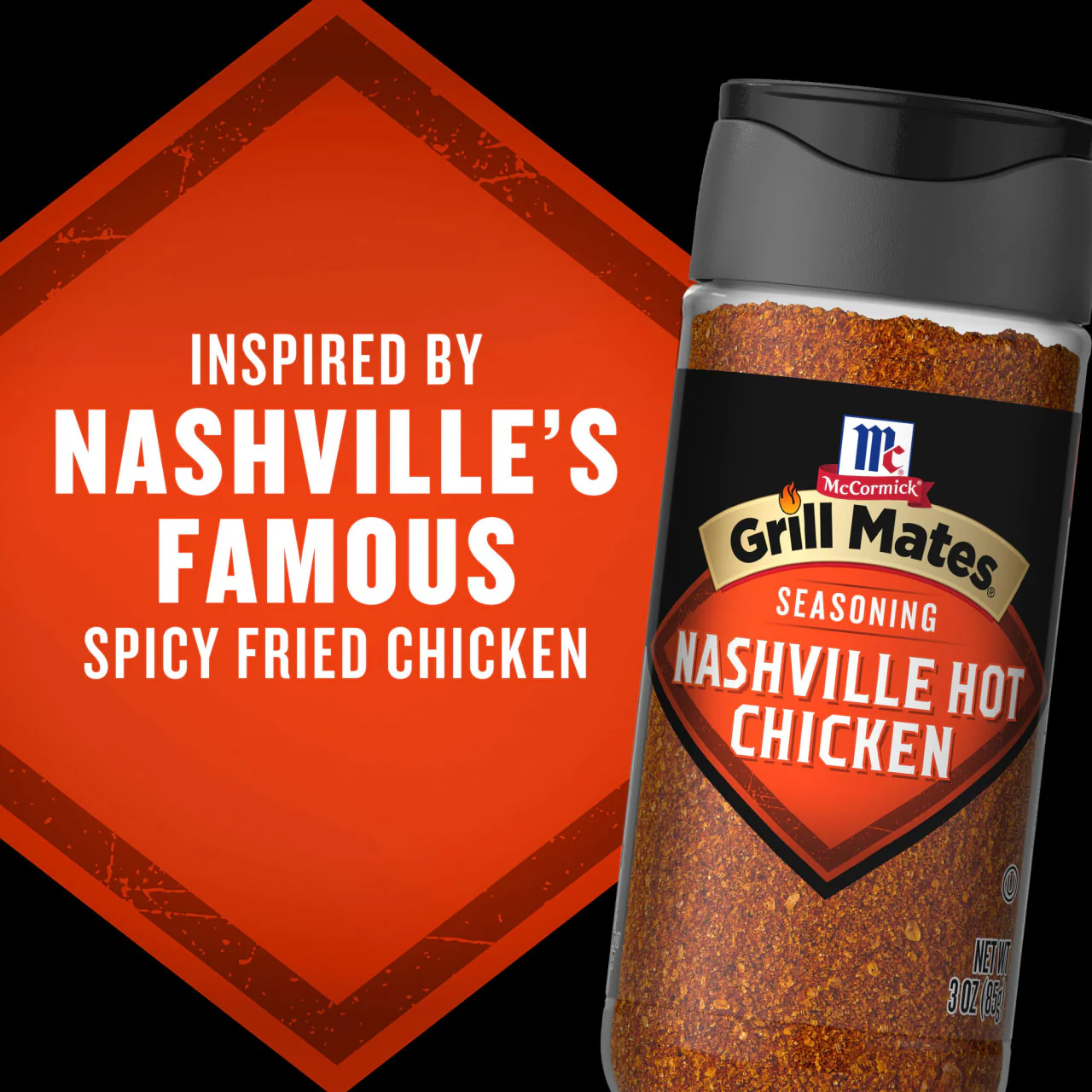 McCormick® Grill Mates® Nashville Hot Chicken Seasoning, 3 oz - Image 4