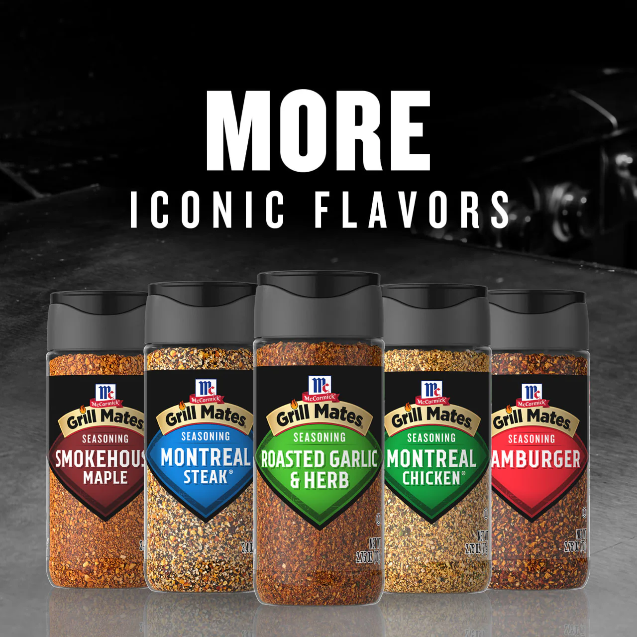 McCormick® Grill Mates® Roasted Garlic & Herb Seasoning, 2.75 oz - Image 13