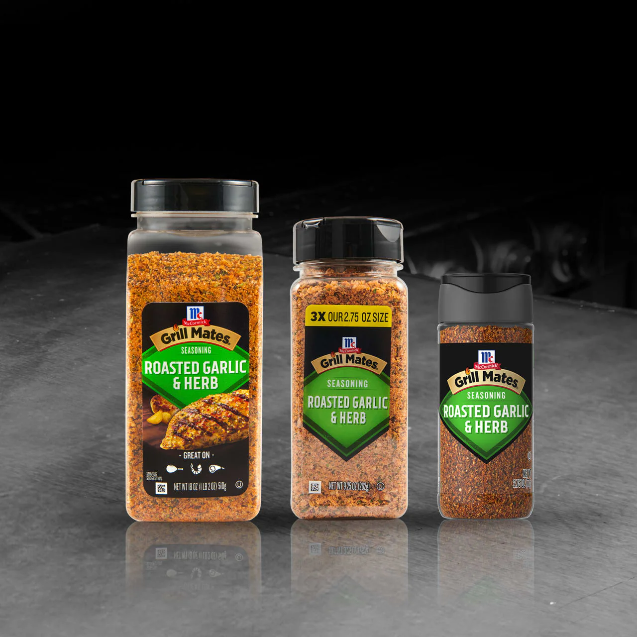 McCormick® Grill Mates® Roasted Garlic & Herb Seasoning, 2.75 oz - Image 20