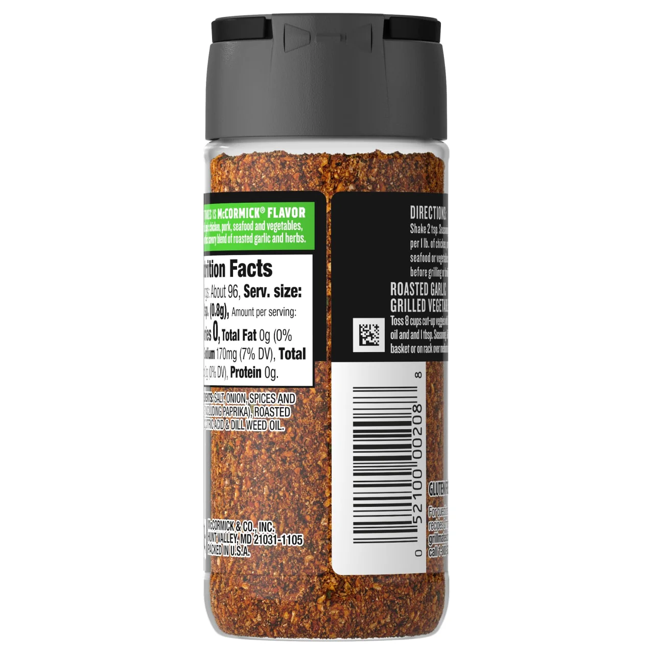 McCormick® Grill Mates® Roasted Garlic & Herb Seasoning, 2.75 oz - Image 22