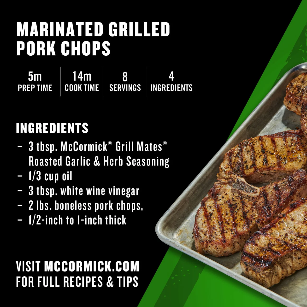 McCormick® Grill Mates® Roasted Garlic & Herb Seasoning, 2.75 oz - Image 7