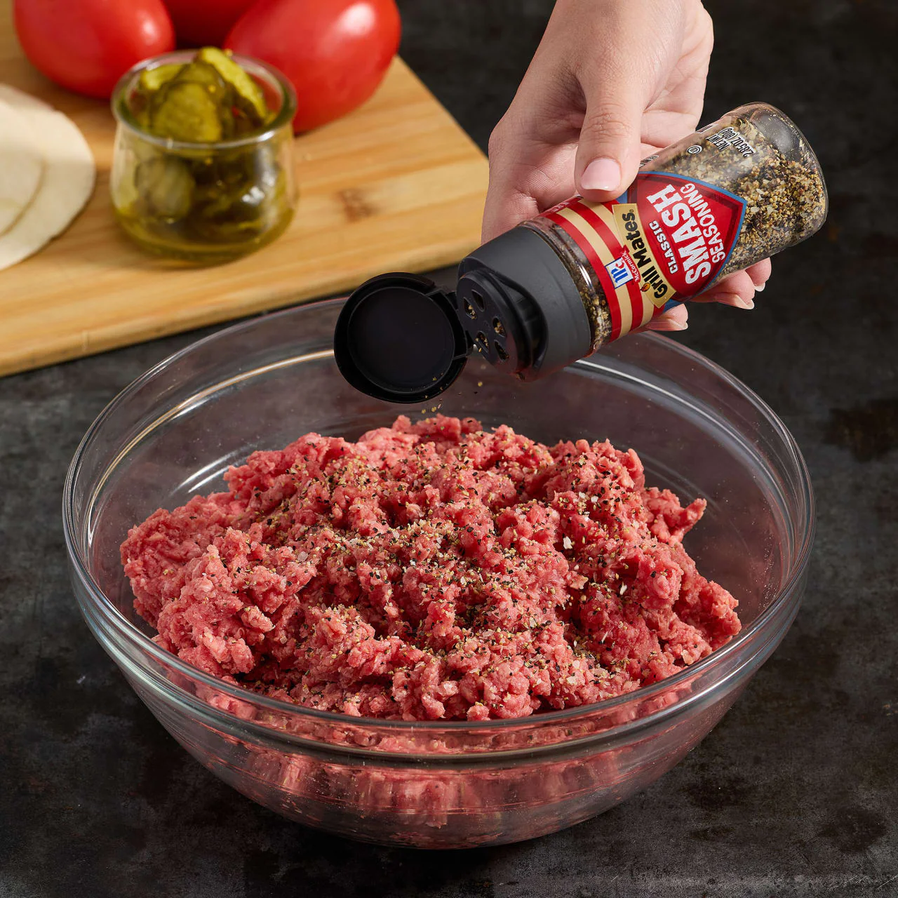 McCormick Grill Mates Smash Burger Seasoning, 2 OZ - Image 5