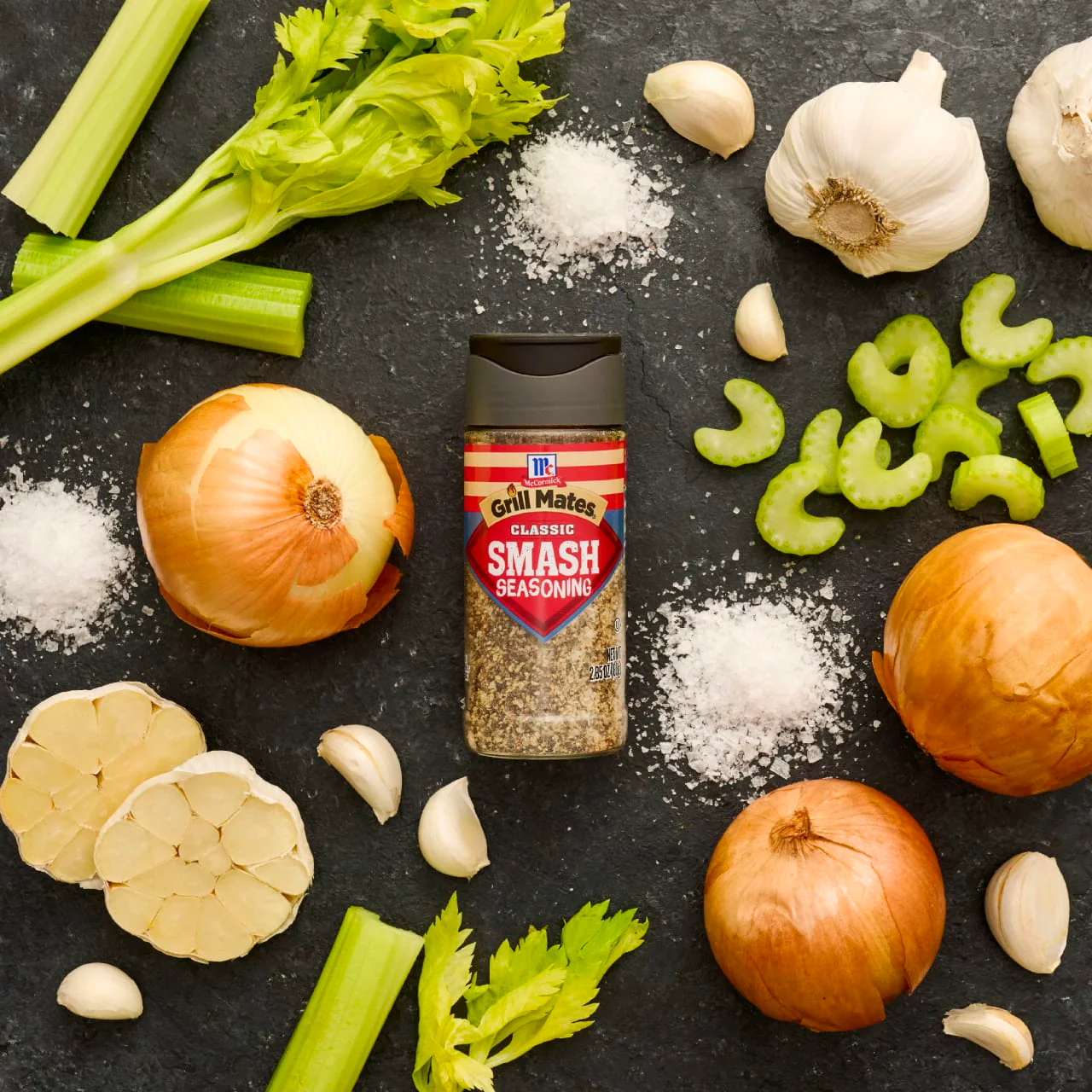 McCormick Grill Mates Smash Burger Seasoning, 2 OZ - Image 6
