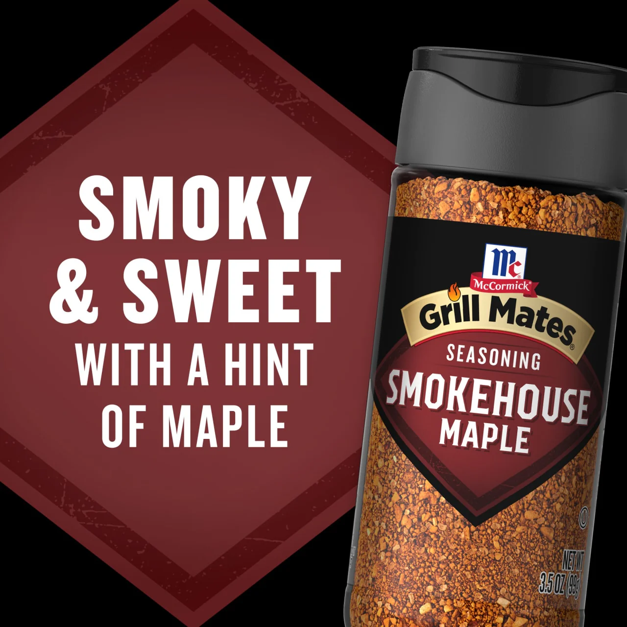 McCormick® Grill Mates® Smokehouse Maple Seasoning, 3.5 oz - Image 15