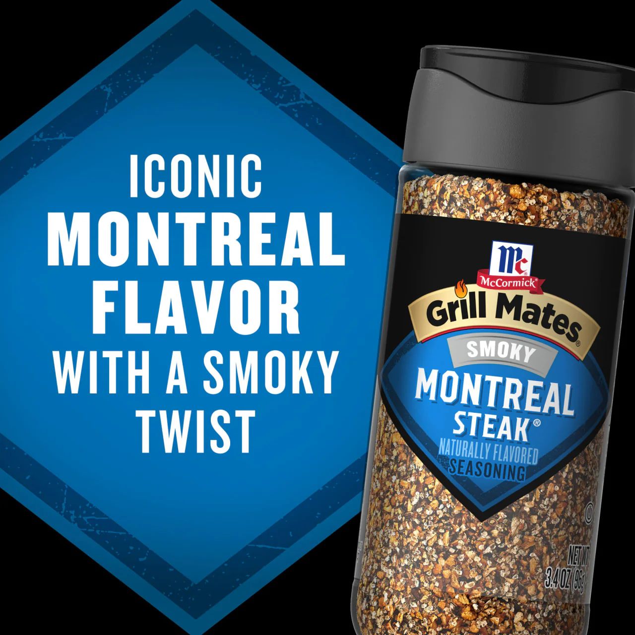 McCormick® Grill Mates® Smoky Montreal Steak Seasoning, 3.4 oz - Image 4