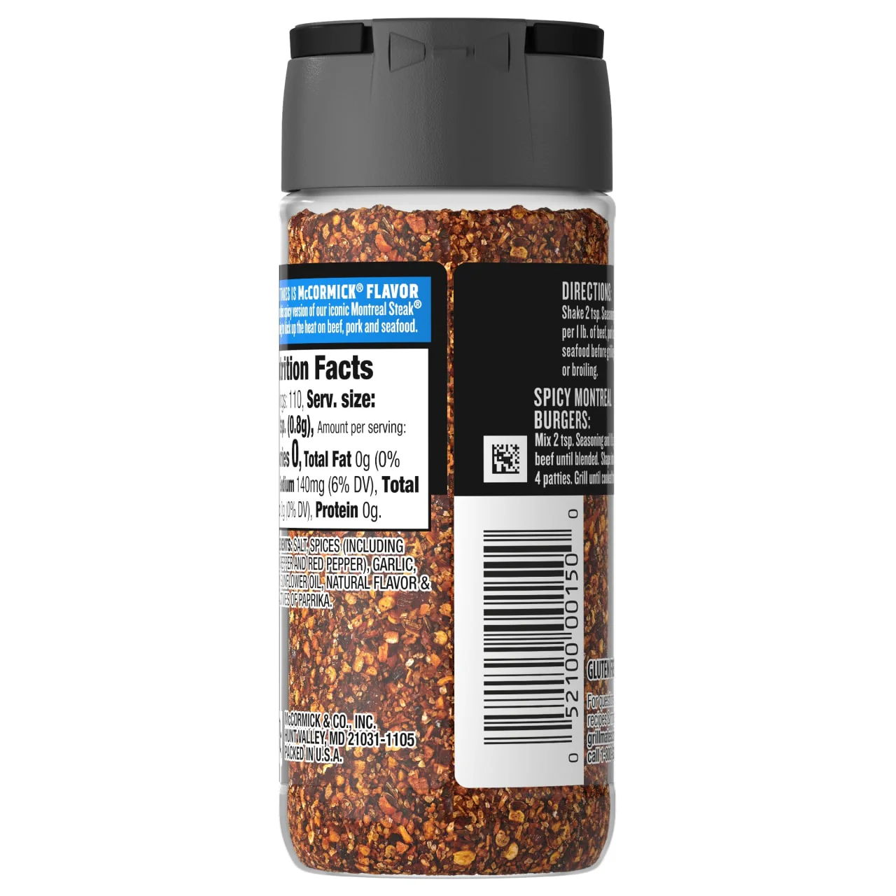 McCormick® Grill Mates® Spicy Montreal Steak Seasoning, 3.12 oz - Image 20