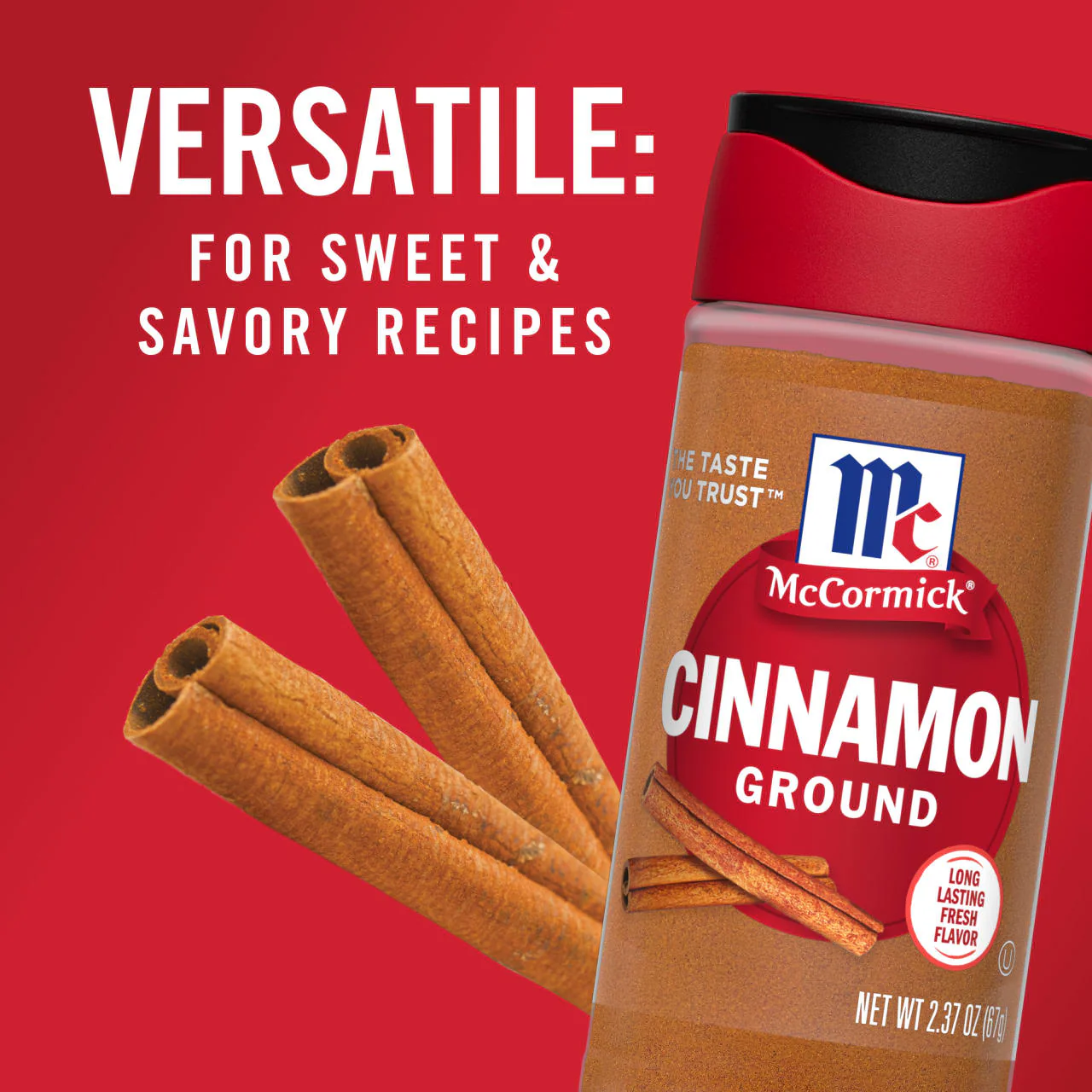 McCormick® Ground Cinnamon, 2.37 oz - Image 20