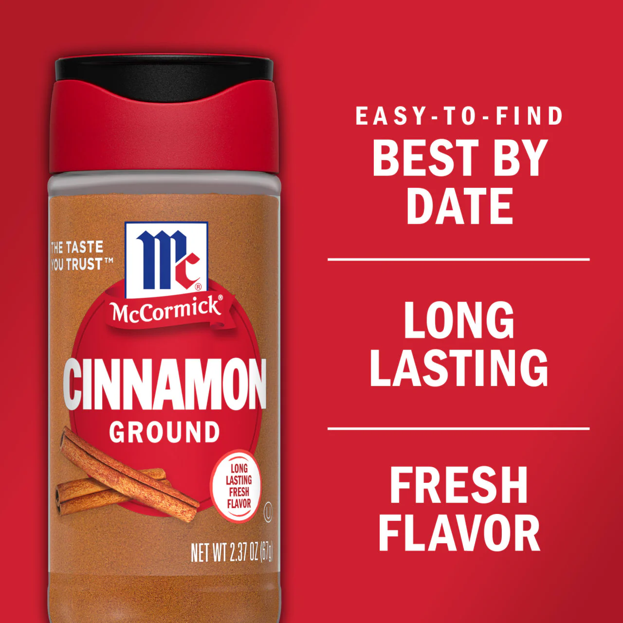 McCormick® Ground Cinnamon, 2.37 oz - Image 23