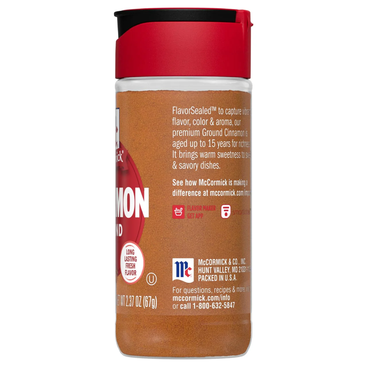 McCormick® Ground Cinnamon, 2.37 oz - Image 26