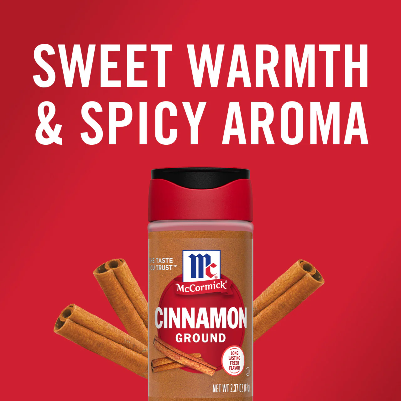 McCormick® Ground Cinnamon, 2.37 oz - Image 4