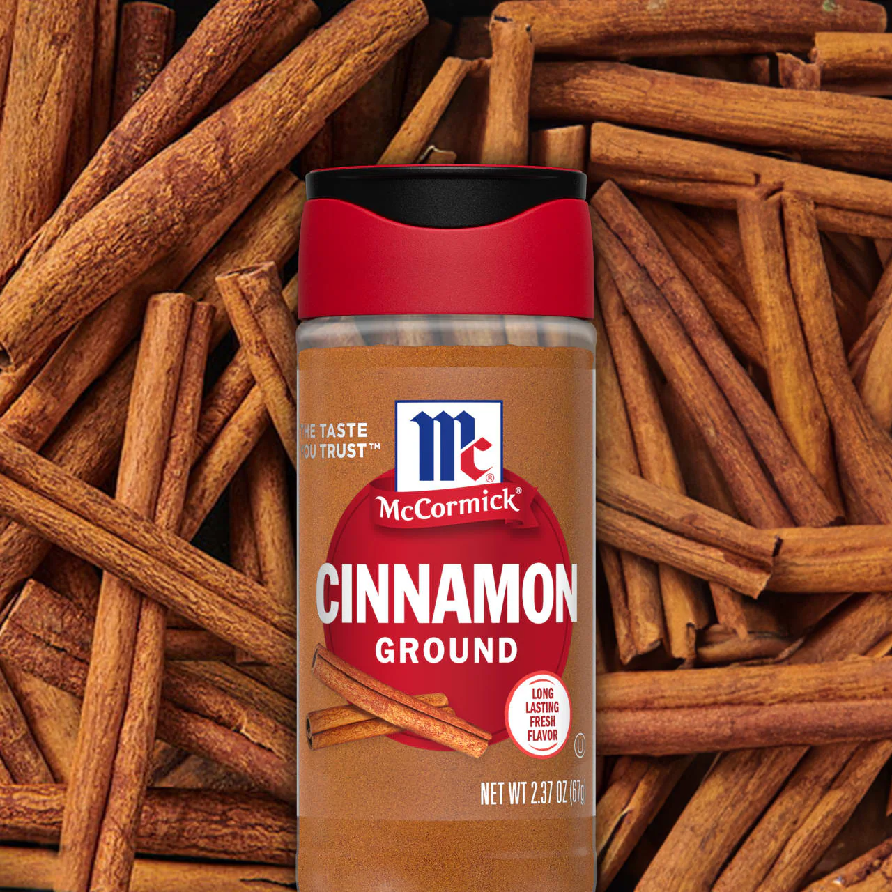McCormick® Ground Cinnamon, 2.37 oz - Image 8