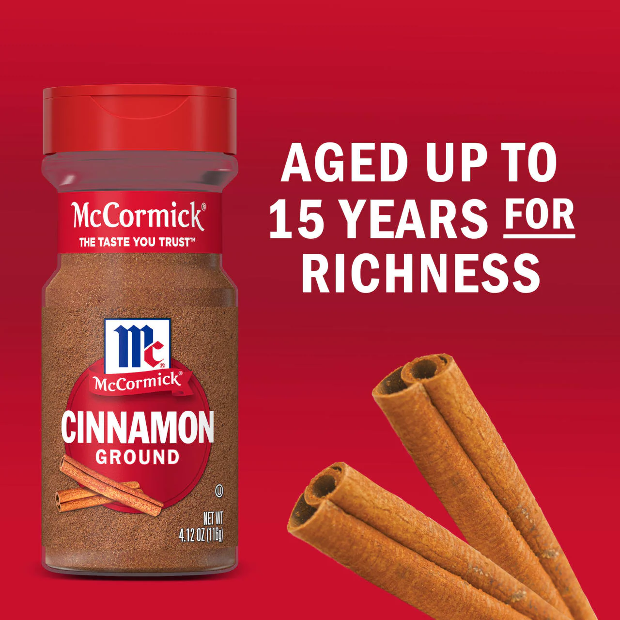 McCormick® Ground Cinnamon, 4.12 oz - Image 4