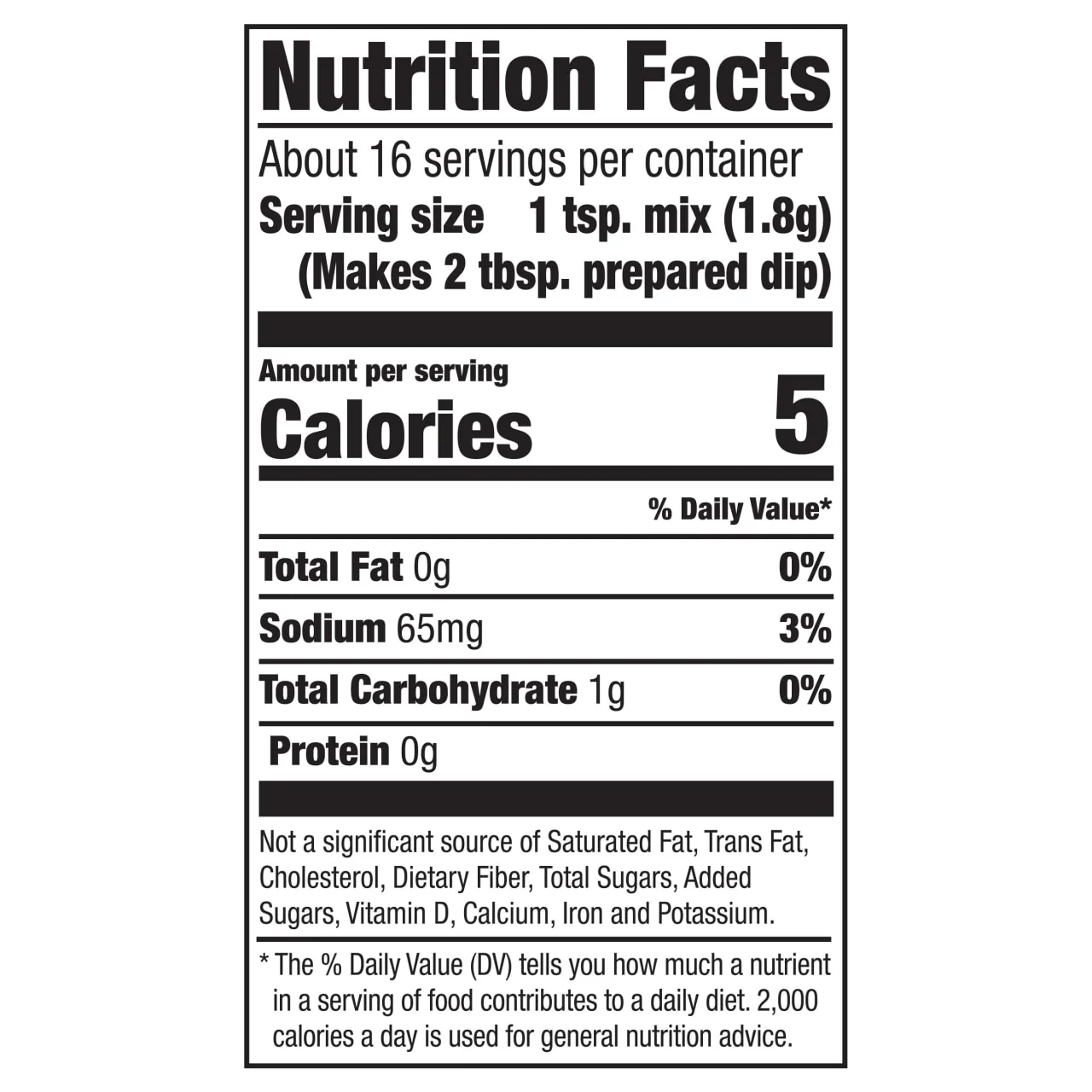 McCormick® Guacamole Seasoning Mix, 1 oz (6-Pack) - Image 8