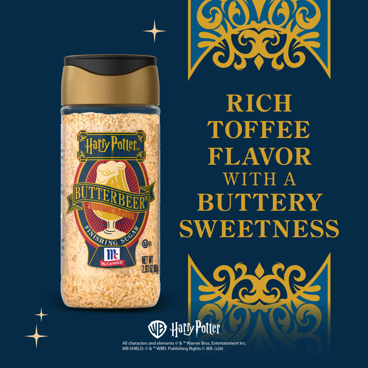 McCormick® Harry Potter Butterbeer Finishing Sugar, 2.93 oz - Image 3