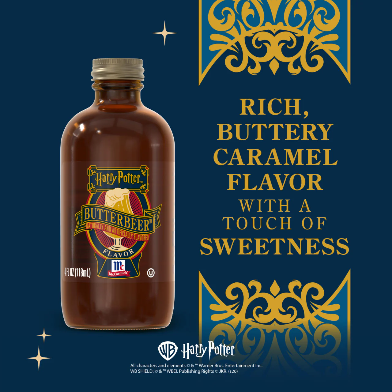 McCormick® Harry Potter Butterbeer Flavor, 4.0 fl oz - Image 3