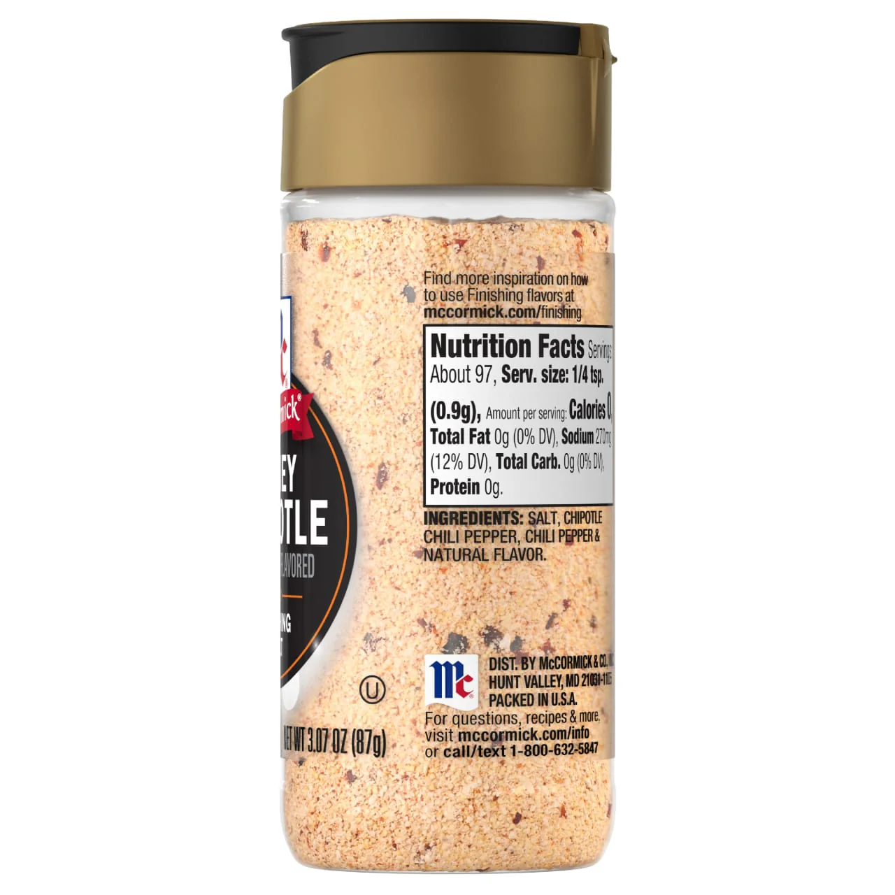 McCormick® Honey Chipotle Finishing Salt, 3.07 oz - Image 20
