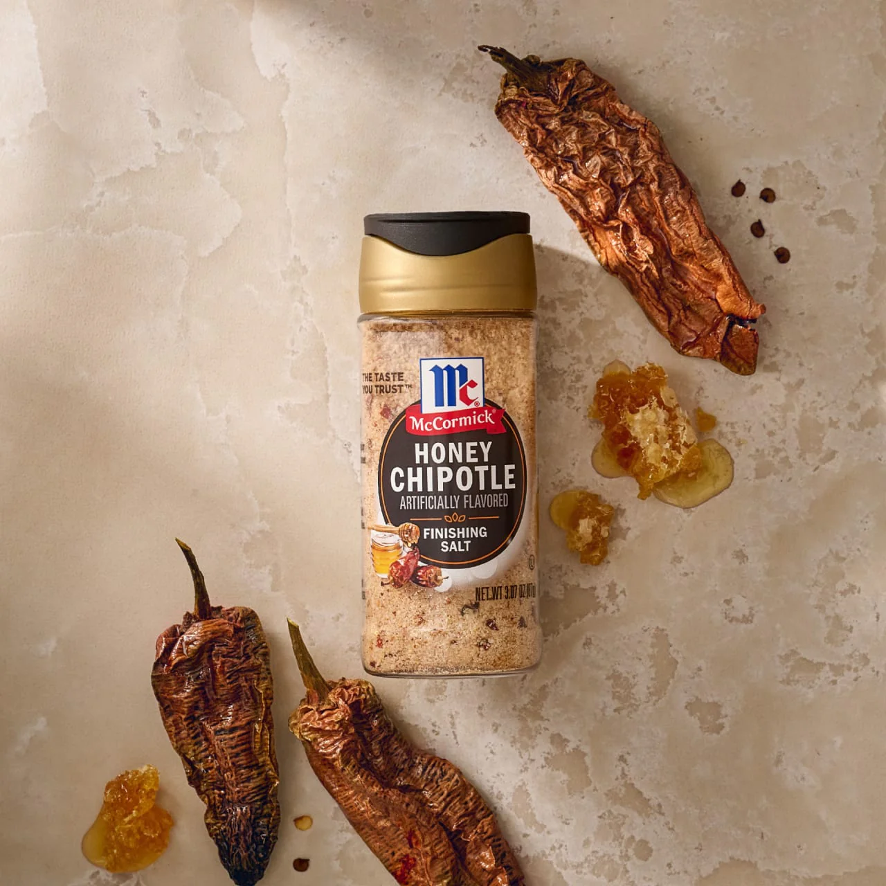 McCormick® Honey Chipotle Finishing Salt, 3.07 oz - Image 7